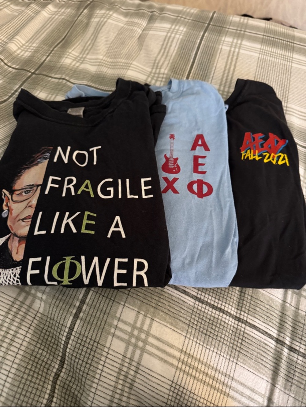 Lot of 3 AEPhi shirts. Looking for a sister who wants some vintage shirts. L/XL